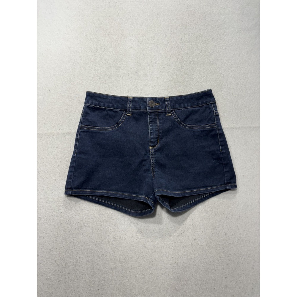 So Shorts Juniors 9 Blue Denim Hot Pants Stretch 5 Pocket Casual Summer